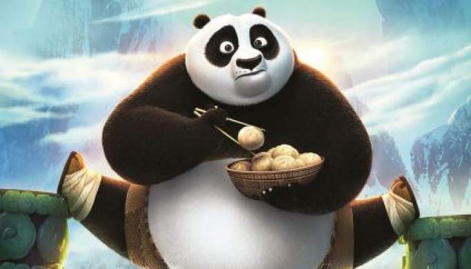 Panda do Kung Fu 3 em exibição no CineTeatro Bento Martins