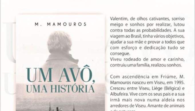 M.Mamouros lança «Um Avô, Uma História» em Ribeira de Pena