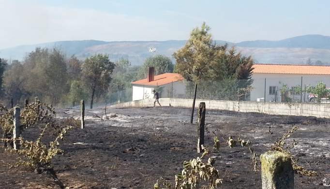 GALERIA: Estragos causados pelo incêndio de Chaves