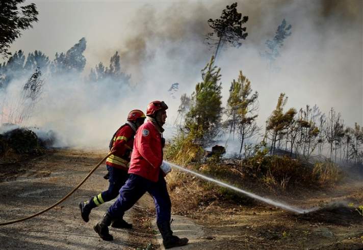 Braga, Viana do Castelo e Vila Real mais afetados pelos fogos