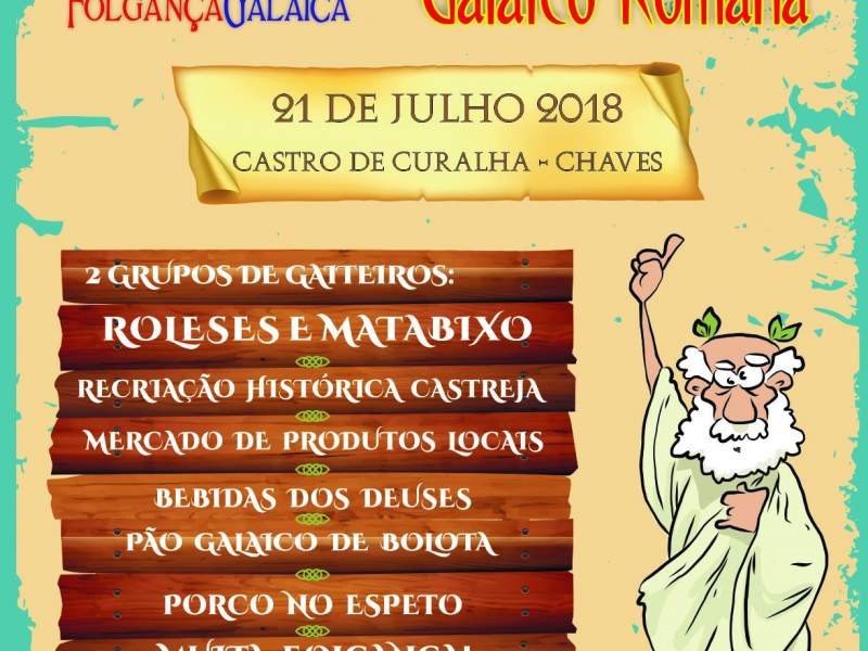 Castro de Curalha recebe a 21 de julho Festa Galaico-Romana