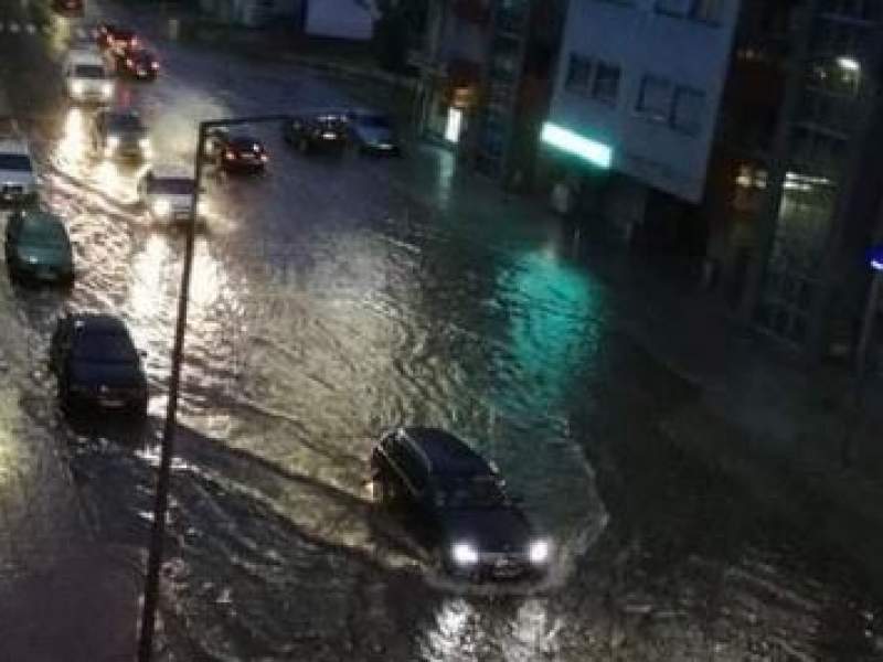 CHAVES: Trovoadas e chuvas fortes provocam inundações 